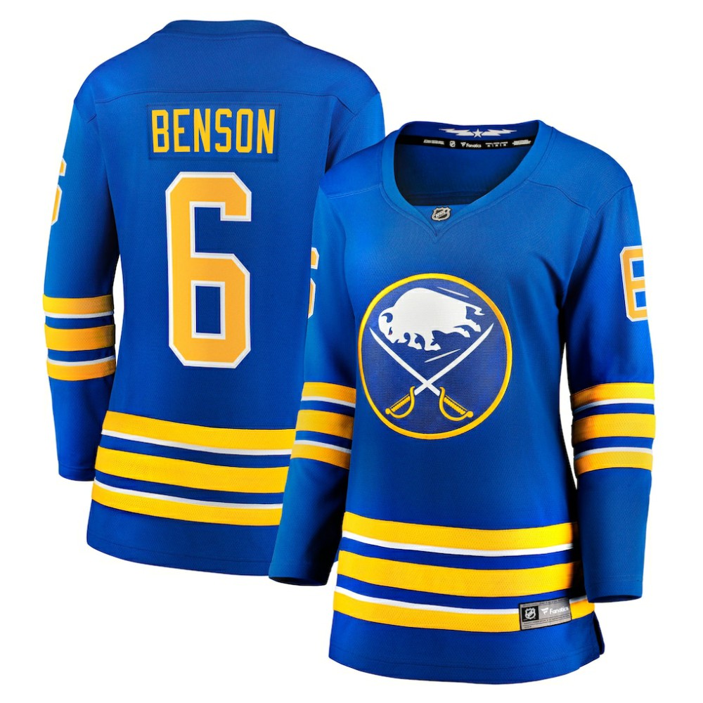 Zach Benson Buffalo Sabres Fanatics Women's Home Breakaway Jersey - Royal Jerseys
