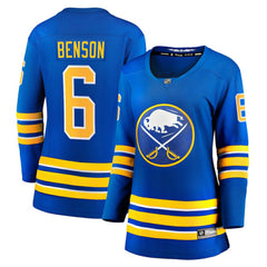Zach Benson Buffalo Sabres Fanatics Women's Home Breakaway Jersey - Royal Jerseys