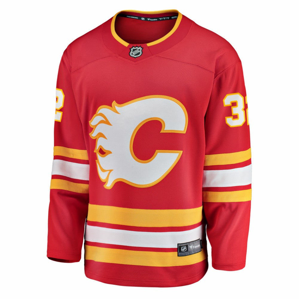Dustin Wolf Calgary Flames Fanatics Home Breakaway Jersey - Red Jerseys