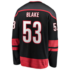 Jackson Blake Carolina Hurricanes Fanatics Home Breakaway Jersey - Black Jerseys