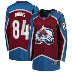 Brent Burns Colorado Avalanche Fanatics Women's Home Breakaway Jersey - Burgundy Jerseys