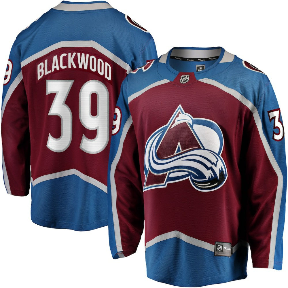 Mackenzie Blackwood Colorado Avalanche Fanatics Home Breakaway Jersey - Burgundy Jerseys