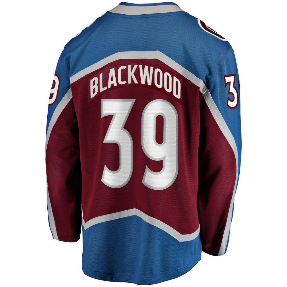 Mackenzie Blackwood Colorado Avalanche Fanatics Home Breakaway Jersey - Burgundy Jerseys
