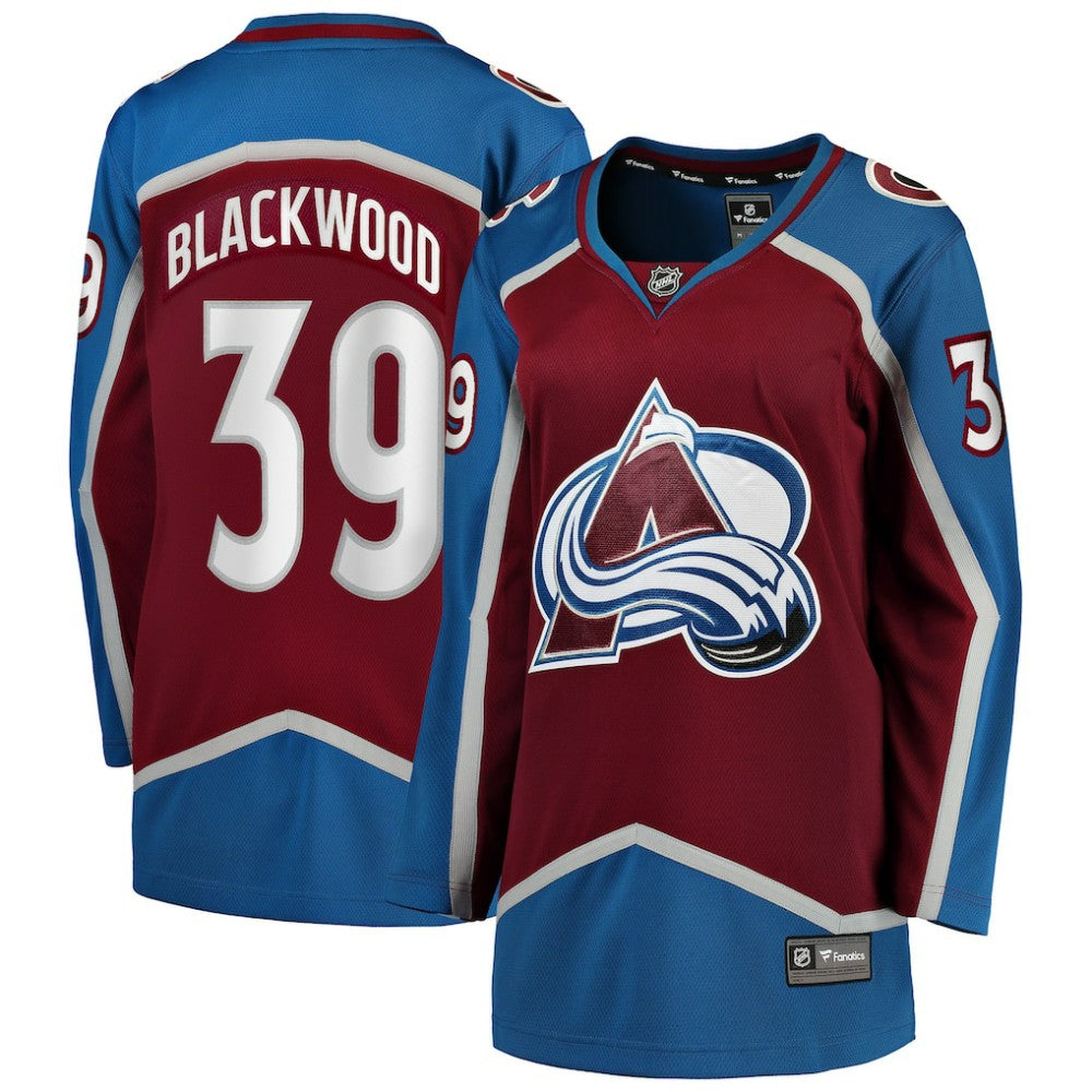Mackenzie Blackwood Colorado Avalanche Fanatics Women's Home Breakaway Jersey - Burgundy Jerseys
