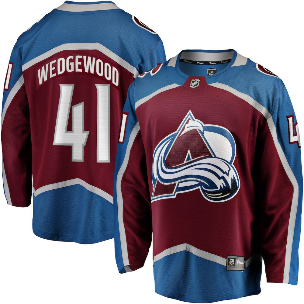 Scott Wedgewood Colorado Avalanche Fanatics Home Breakaway Jersey - Burgundy Jerseys