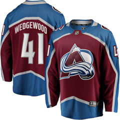 Scott Wedgewood Colorado Avalanche Fanatics Home Breakaway Jersey - Burgundy Jerseys