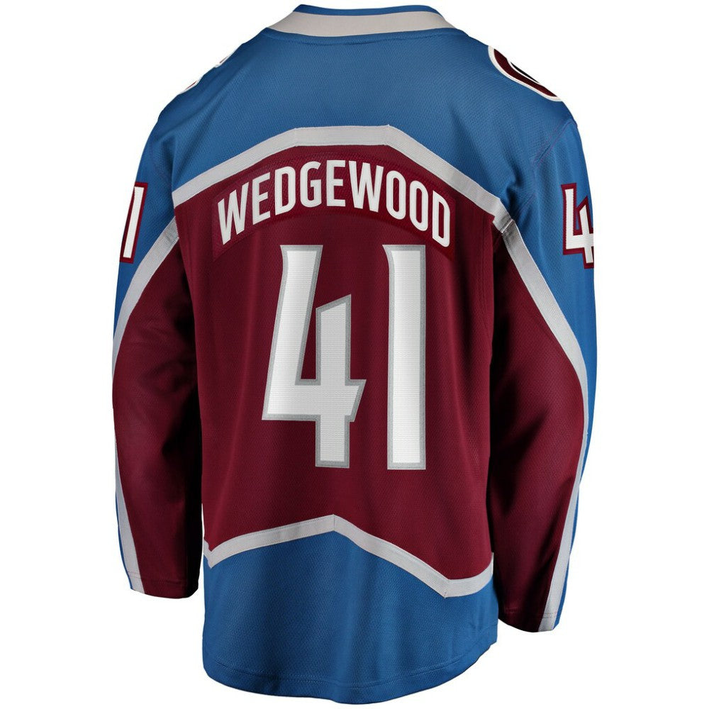 Scott Wedgewood Colorado Avalanche Fanatics Home Breakaway Jersey - Burgundy Jerseys