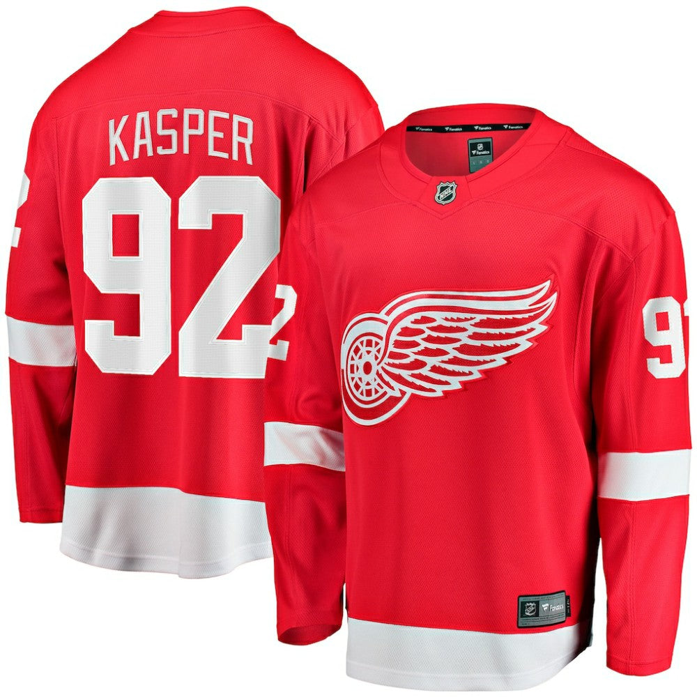 Marco Kasper Detroit Red Wings Fanatics Home Breakaway Jersey - Red Jerseys