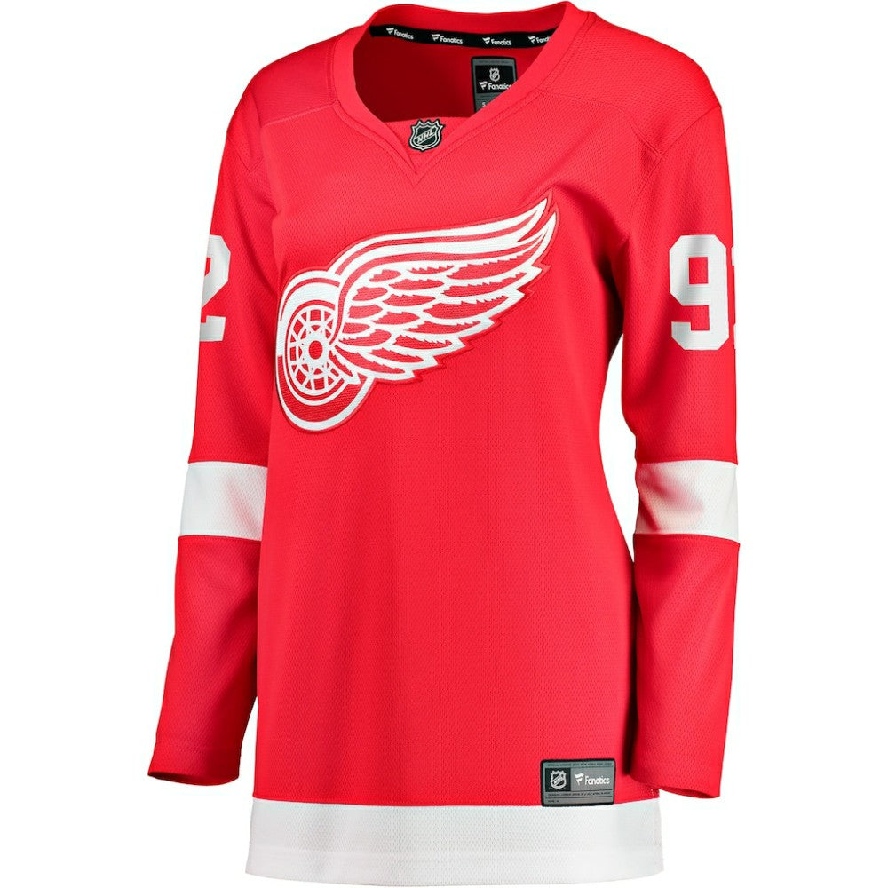 Marco Kasper Detroit Red Wings Fanatics Women's Home Breakaway Jersey - Red Jerseys