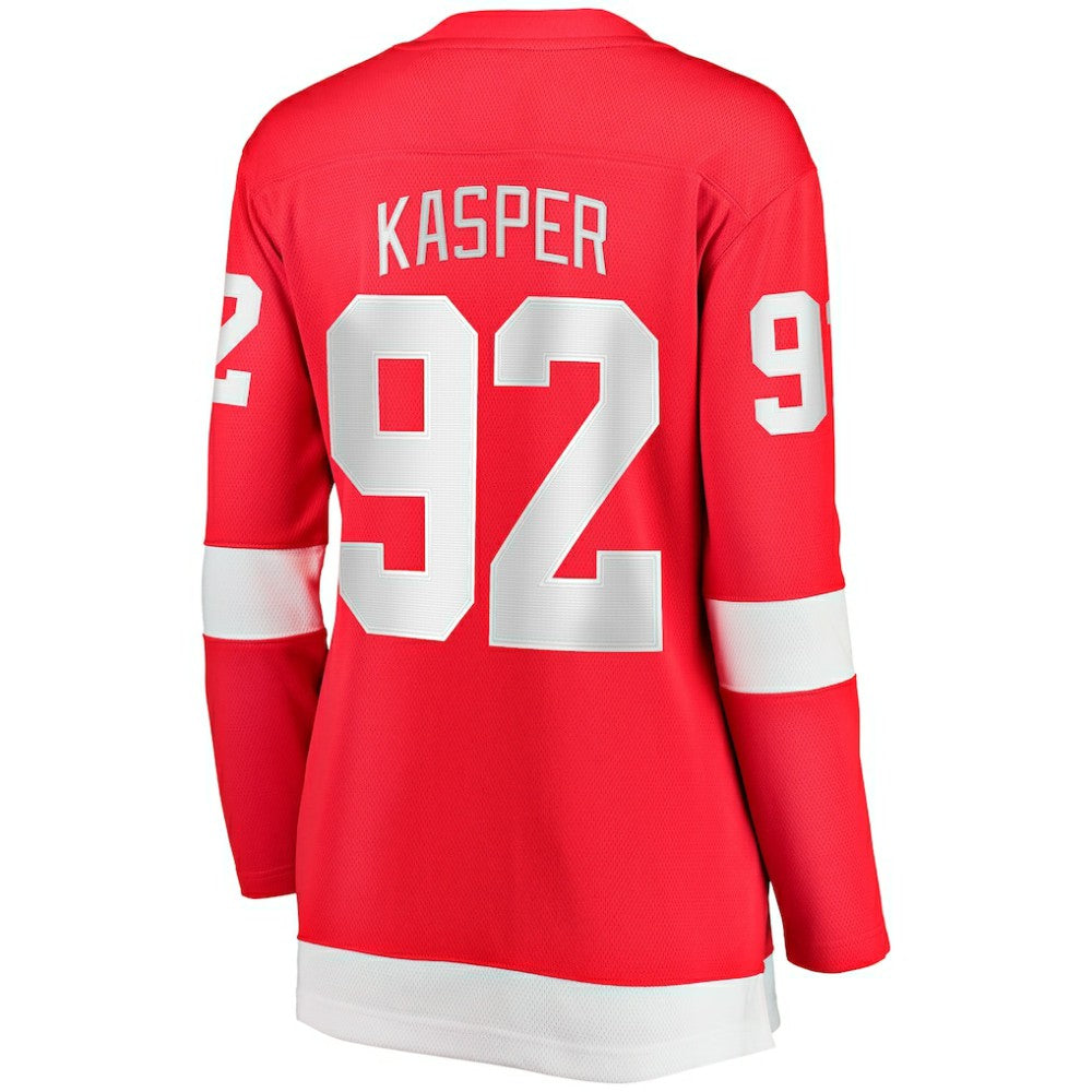 Marco Kasper Detroit Red Wings Fanatics Women's Home Breakaway Jersey - Red Jerseys