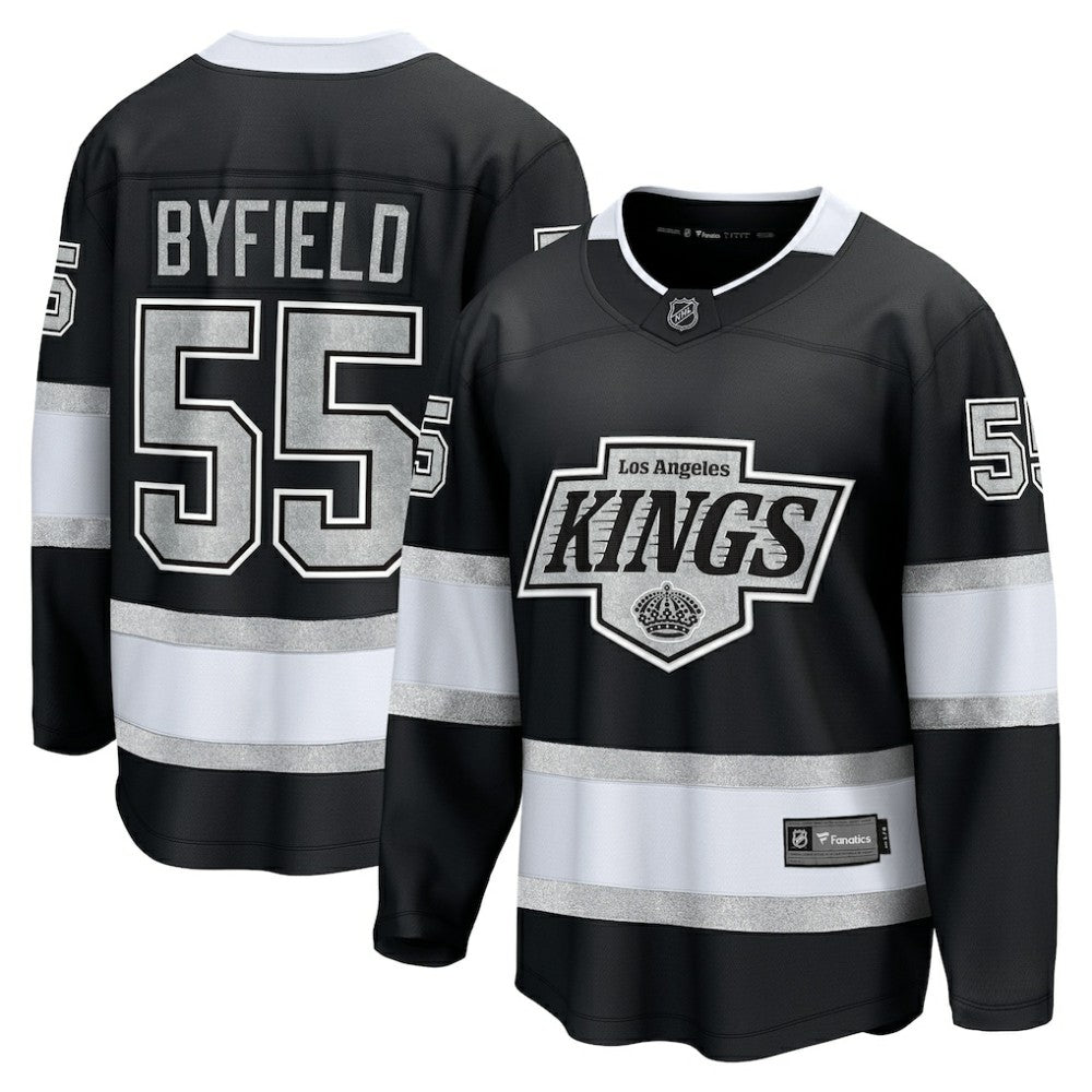 Quinton Byfield Los Angeles Kings Fanatics Home Breakaway Jersey - Black Jerseys