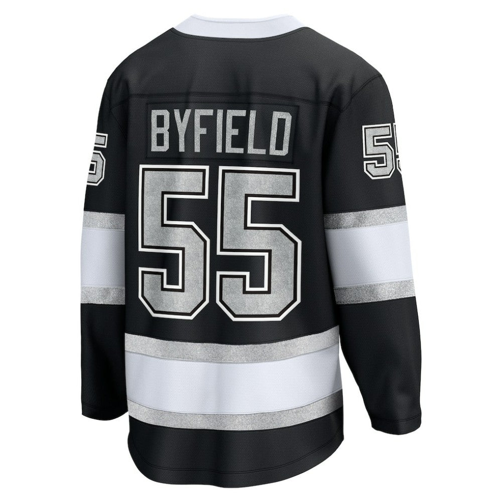 Quinton Byfield Los Angeles Kings Fanatics Home Breakaway Jersey - Black Jerseys
