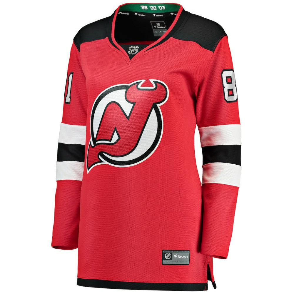 Arseny Gritsyuk New Jersey Devils Fanatics Women's Home Breakaway Jersey - Red Jerseys