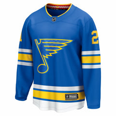 Jimmy Snuggerud St. Louis Blues Fanatics Home Breakaway Jersey - Blue Jerseys
