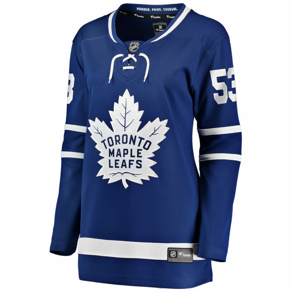 Easton Cowan Toronto Maple Leafs Indiana Women's Home Breakaway Jersey - Blue Jerseys