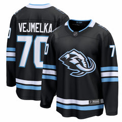 Karel Vejmelka Utah Mammoth Fanatics Home Breakaway Jersey - Black Jerseys