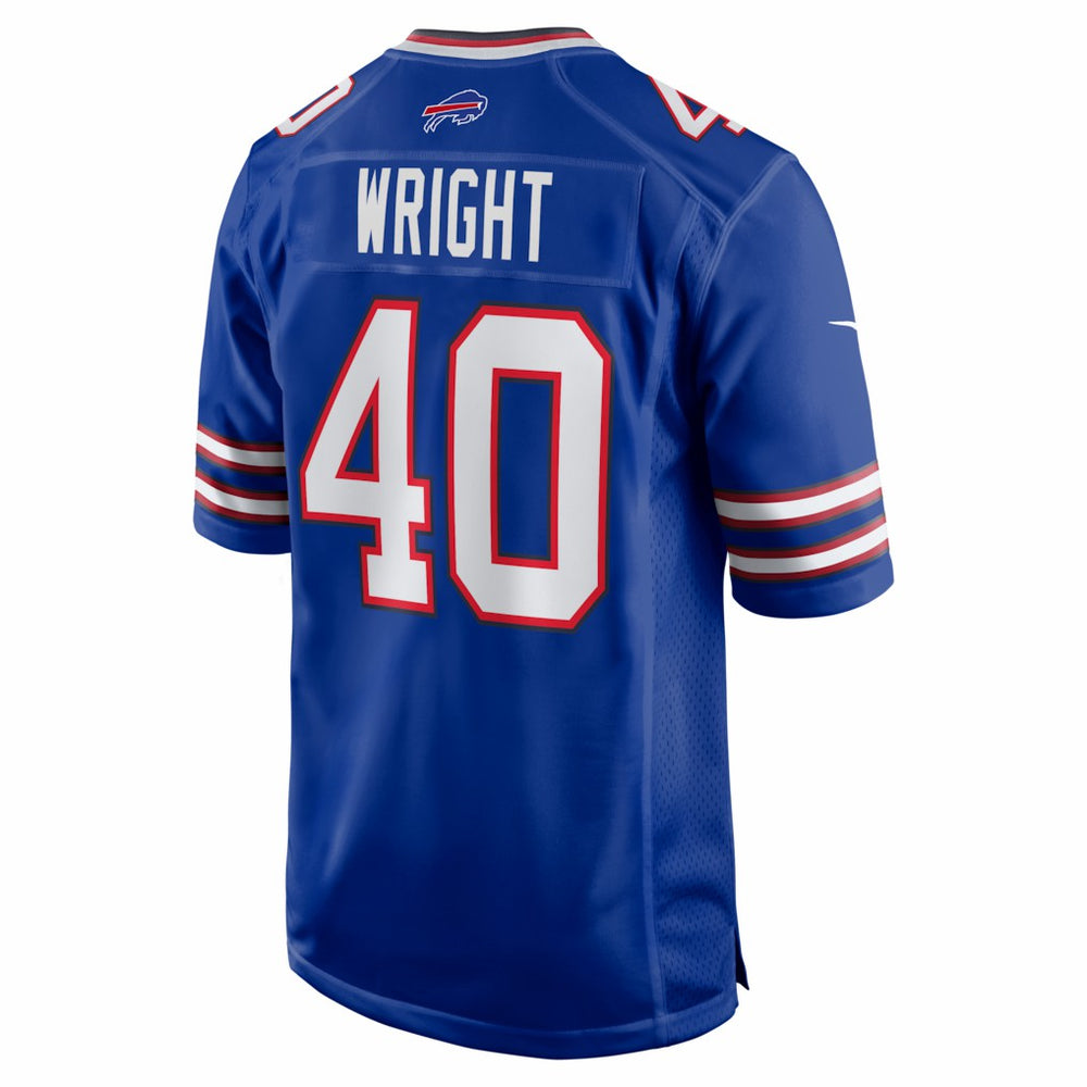 Matthew Wright Buffalo Bills Team Game Jersey - Royal outlet