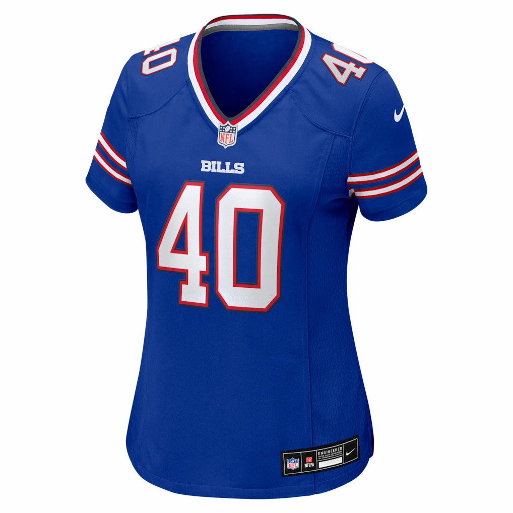Matthew Wright Buffalo Bills Women's Team Game Jersey - Royal outlet