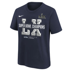 Seattle Seahawks Youth Super Bowl LX Champions T-Shirt - College Navy outlet