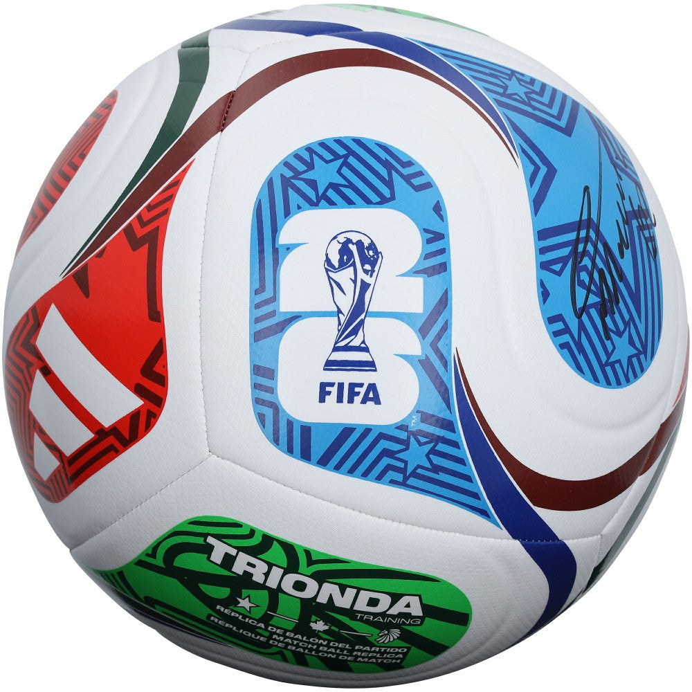 Lautaro Martinez Argentina National Team Autographed 2026 FIFA World Cup Trionda Soccer Ball