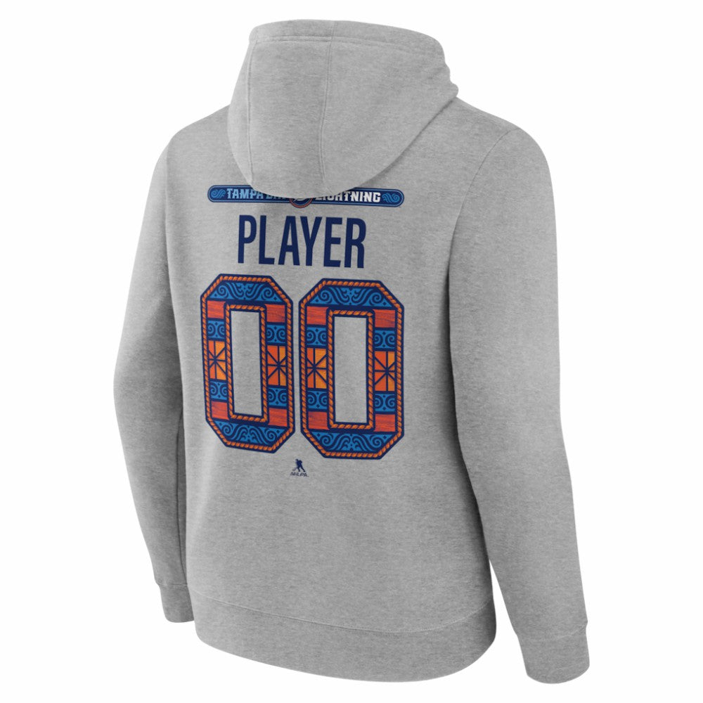Tampa Bay Lightning 2026 NHL Stadium Series Personalized Name & Number Hoodie - Gray Hoodies