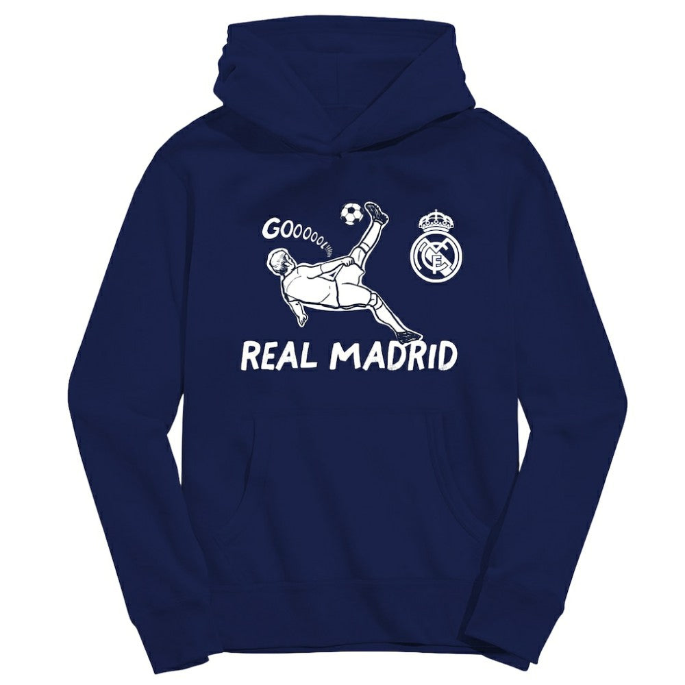 Real Madrid Vive La Fete Toddler Chilena Style Hoodie Discount - Navy