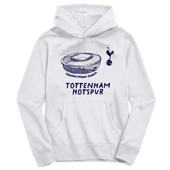 Tottenham Hotspur Vive La Fete Youth Stadium Style Hoodie - White shop