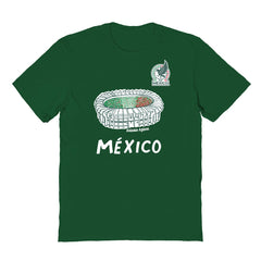 Mexico National Team Vive La Fete Youth Chilena Style T-Shirt - Green cheap
