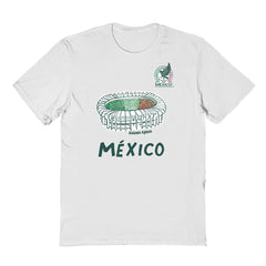 Mexico National Team Vive La Fete Youth Chilena Style T-Shirt - White online