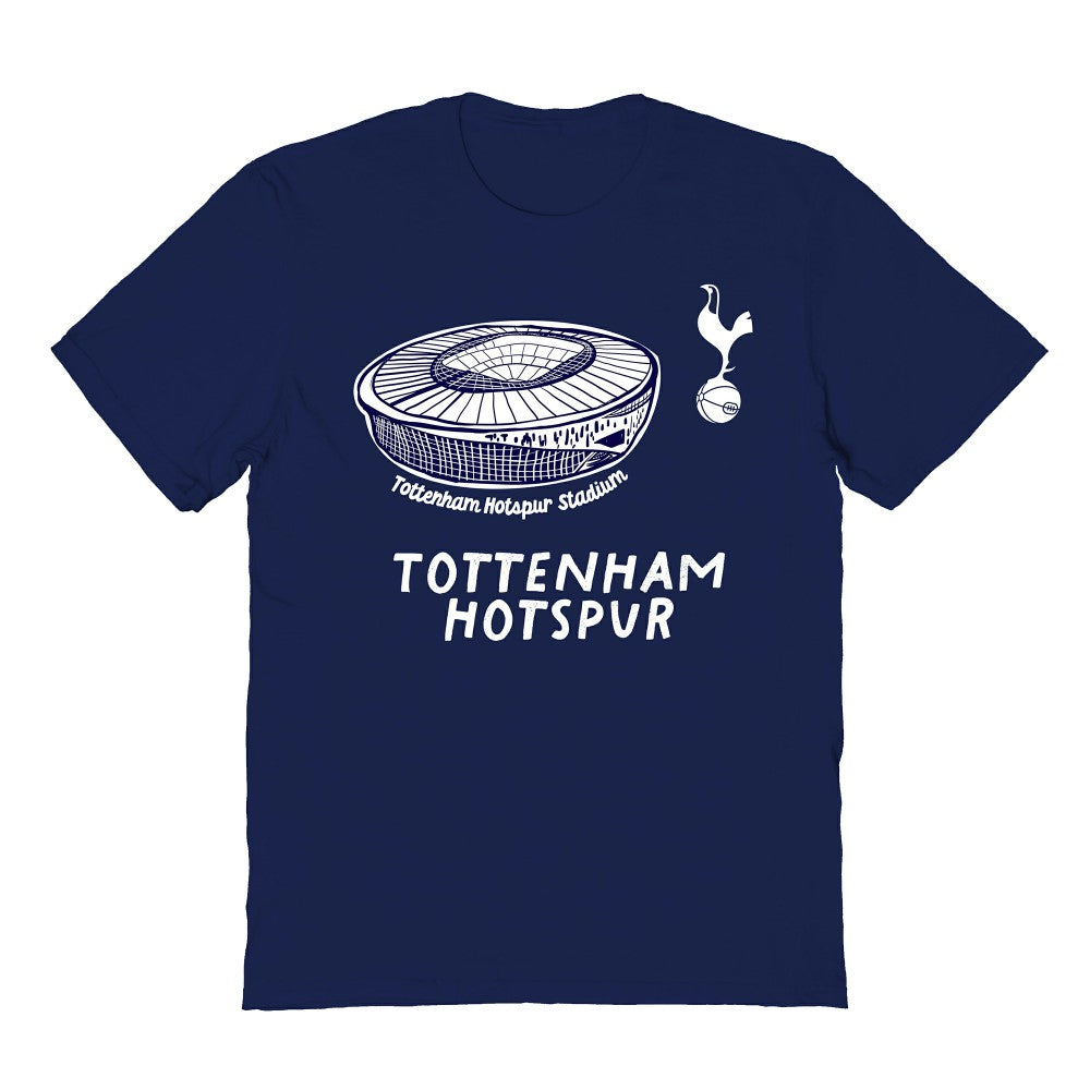 Tottenham Hotspur Vive La Fete Youth Chilena Style T-Shirt - Navy on sale