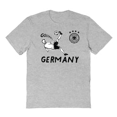 Germany National Team Vive La Fete Youth Chilena Style T-Shirt - Gray discount