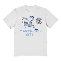 Manchester City Vive La Fete Youth Chilena Style T-Shirt - White online