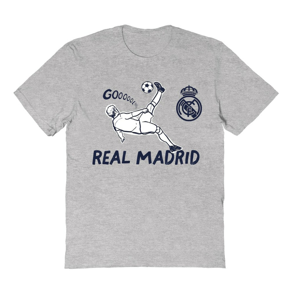 Real Madrid Vive La Fete Toddler Chilena Style T-Shirt Discount - Gray