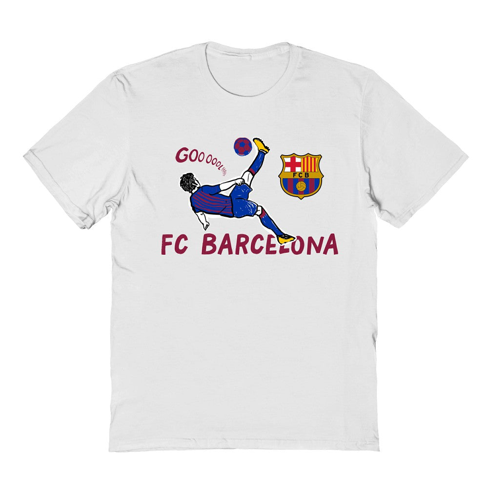 Barcelona Vive La Fete Toddler Chilena Style T-Shirt on sale - White