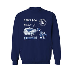 Chelsea Vive La Fete Women's Impressions Icons Sweatshirt - Navy cheap