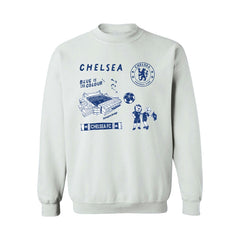 Chelsea Vive La Fete Women's Impressions Icons Sweatshirt - White sale