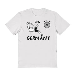 Germany National Team Vive La Fete Women's Chilena Style T-Shirt - White shop