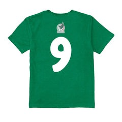 Raúl Jiménez Mexico National Team Vive La Fete Youth Player Name & Number Color Badge T-Shirt - Green online