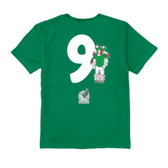 Raúl Jiménez Mexico National Team Vive La Fete Toddler Player Name & Number Stadium Style T-Shirt for sale - Green