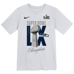 Seattle Seahawks Preschool Super Bowl LX Champions Heavy Chill T-Shirt - White on sale