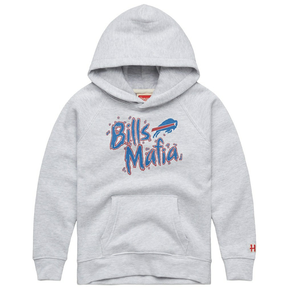 Buffalo Bills Homage Youth Bills Mafia Tri-Blend Hoodie - Gray on sale