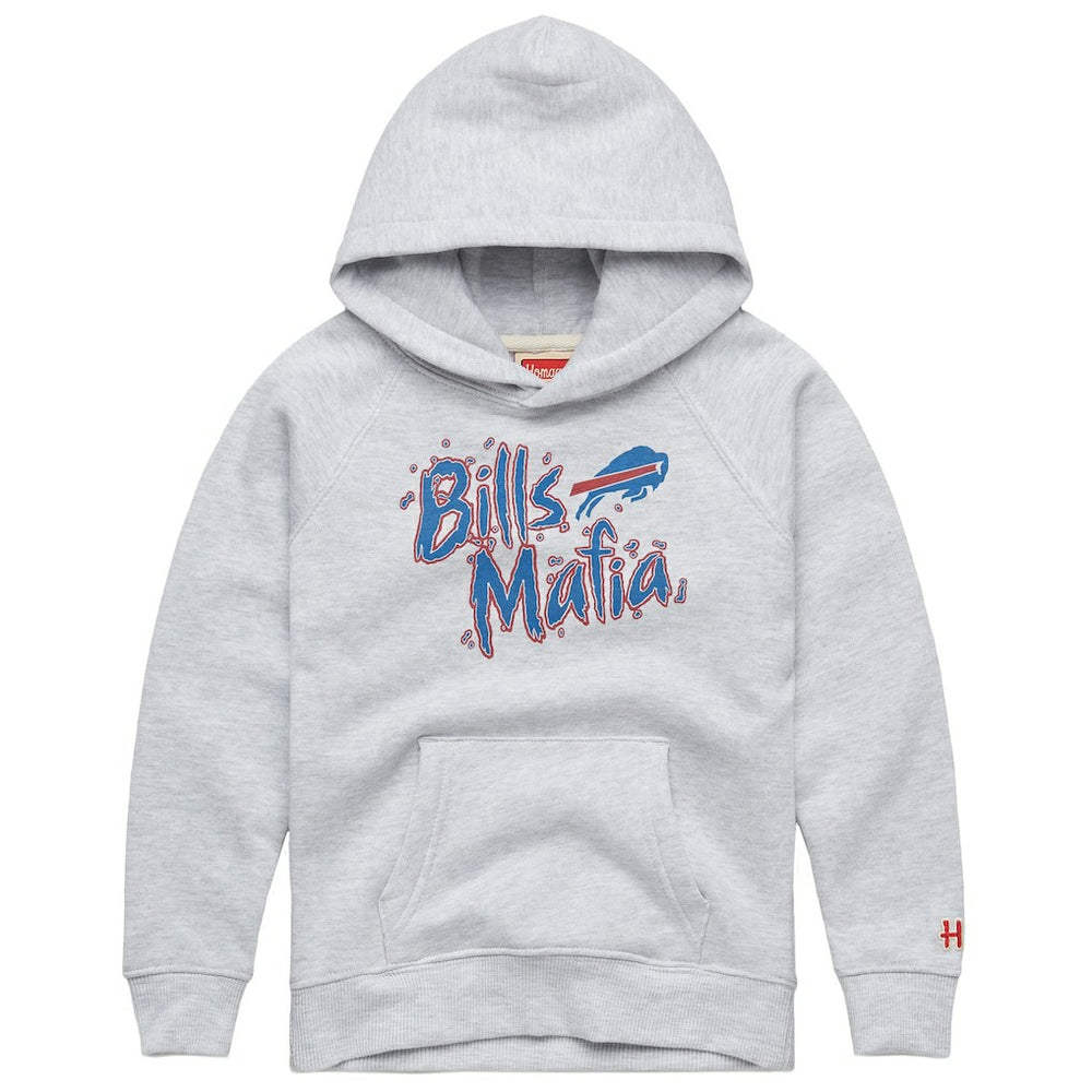 Buffalo Bills Homage Youth Bills Mafia Tri-Blend Hoodie - Gray on sale
