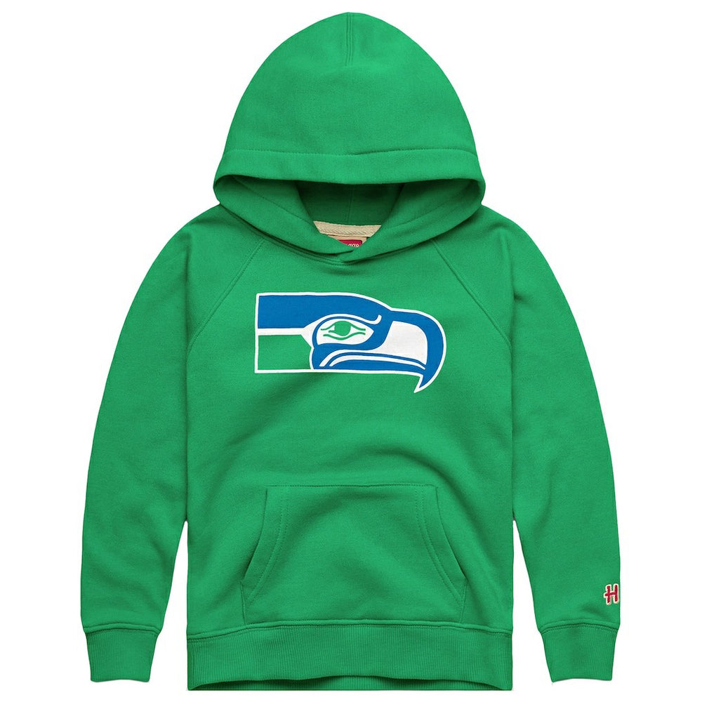 Seattle Seahawks Homage Youth '76 Season Tri-Blend Hoodie - Green cheap