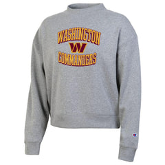 Washington Commanders Champion Women's Triumph Tri-Blend Sweatshirt - Gray discount
