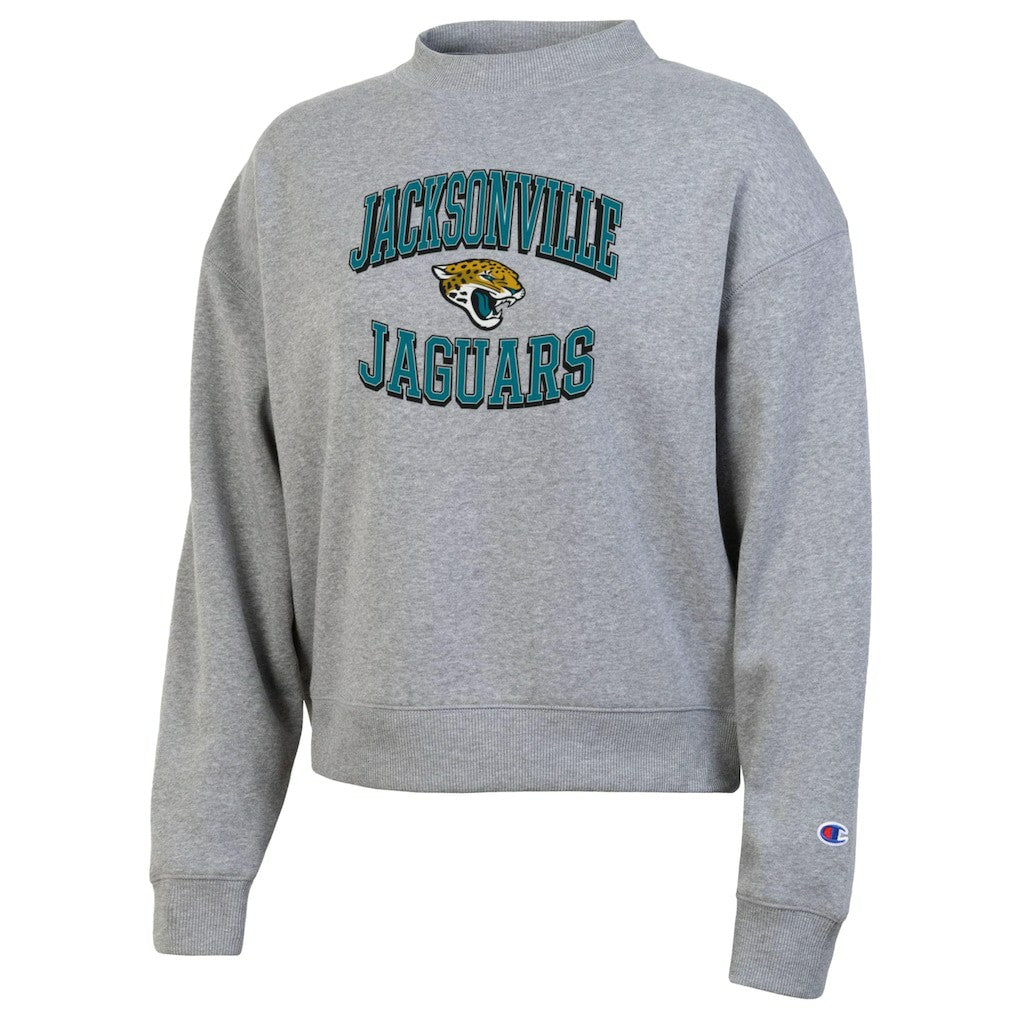 Jacksonville Jaguars Champion Women's Triumph Tri-Blend Sweatshirt - Gray on sale