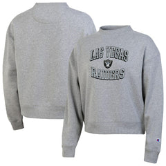 Las Vegas Raiders Champion Women's Triumph Tri-Blend Sweatshirt - Gray cheap