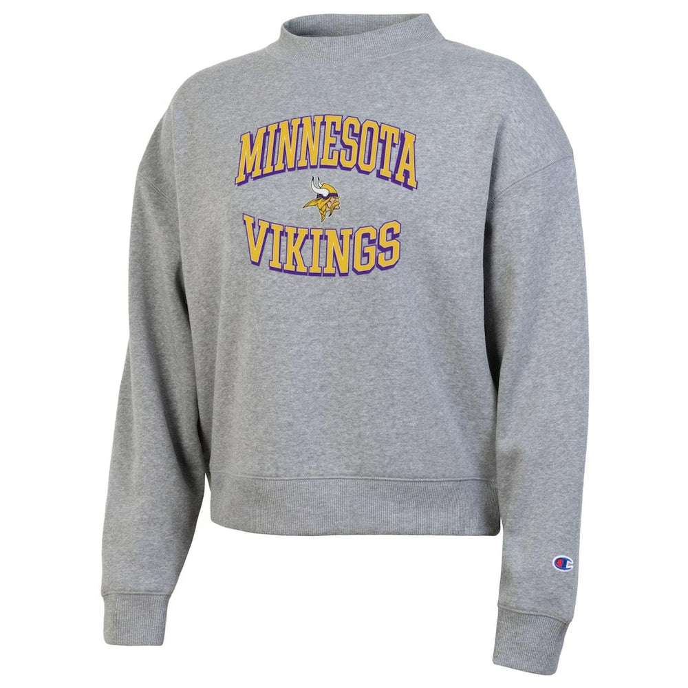 Minnesota Vikings Champion Women's Triumph Tri-Blend Sweatshirt - Gray on sale