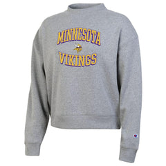 Minnesota Vikings Champion Women's Triumph Tri-Blend Sweatshirt - Gray on sale