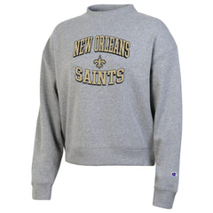 New Orleans Saints Champion Women's Triumph Tri-Blend Sweatshirt - Gray discount