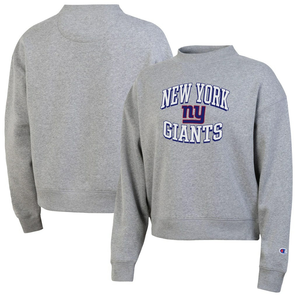 New York Giants Champion Women's Triumph Tri-Blend Sweatshirt - Gray cheap